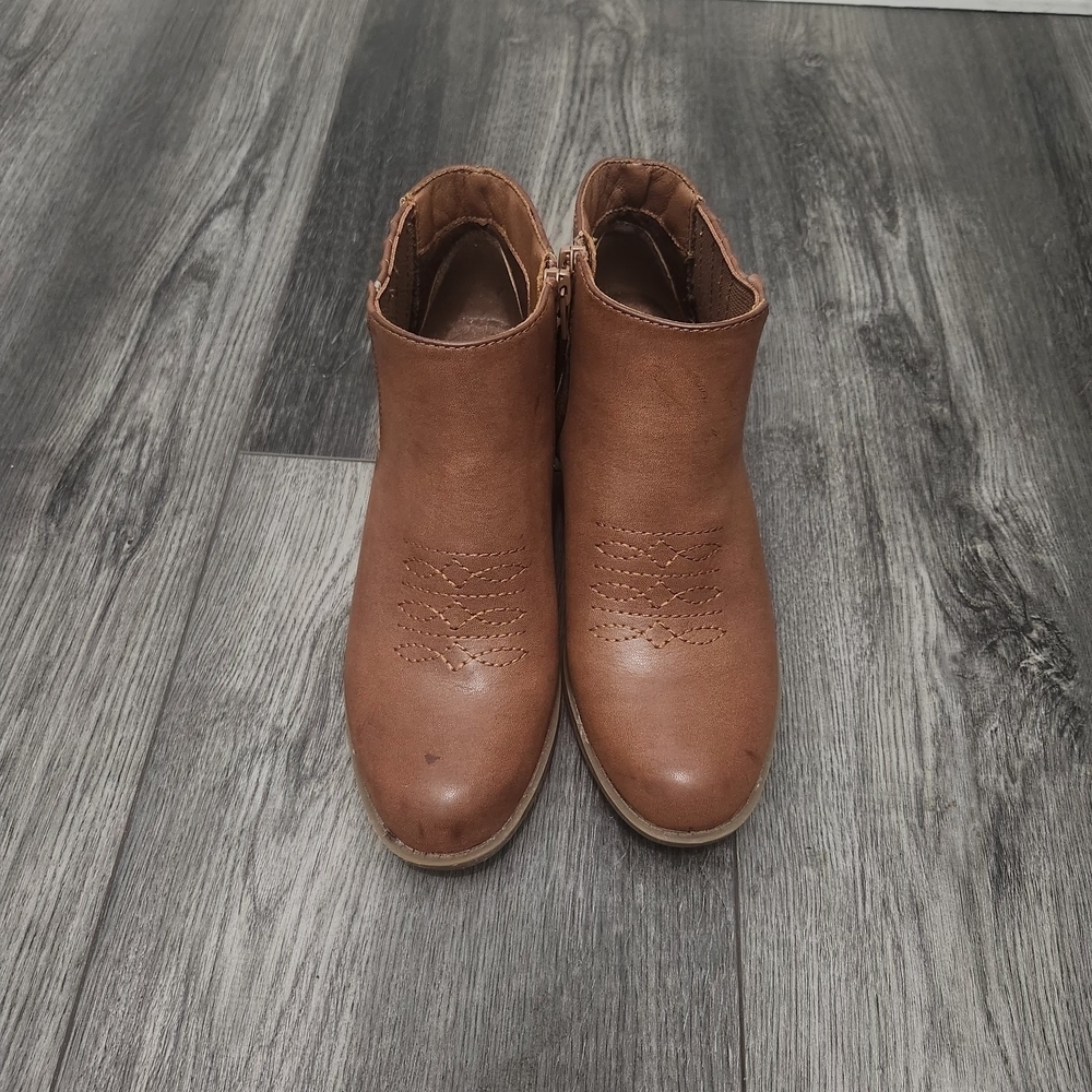Women's Frye And Co Jude Boots Size 6M Brown Tan